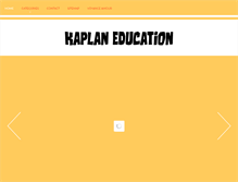 Tablet Screenshot of kaplanaccaonline.com